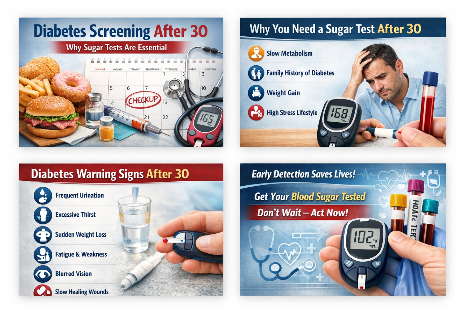 Diabetes Screening After 30: Why Sugar Tests Are Essential